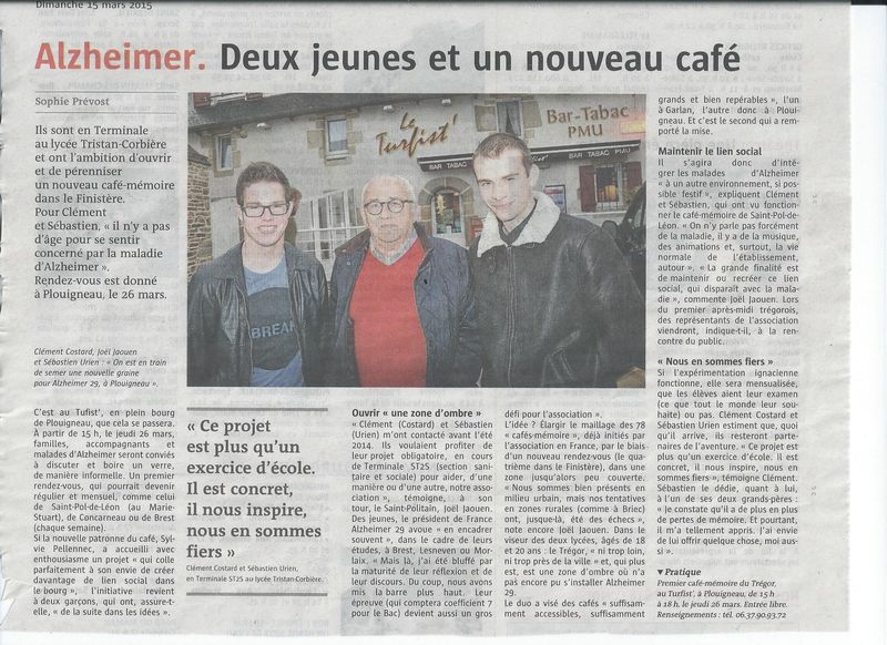 Article télégramme C M